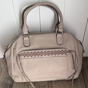 Jessica Simpson Purse Elegant Cream Handbag